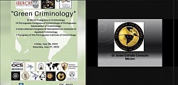 Participación Dr. Israel Estrada congreso Ibercrimina 2022